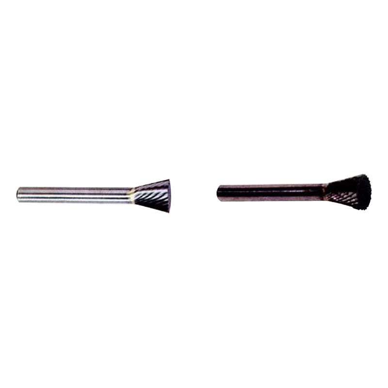 Solid Rotary Burr Set -Shape N-Inverted Cone