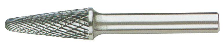 product-PRECO-Tungsten Carbide Burr DIN8032 6mmShankTaperRadius End-img
